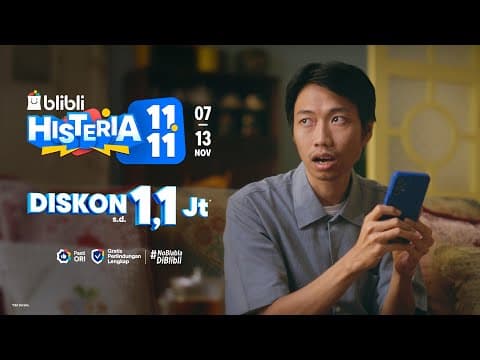 Blibli — Cari Topik? Cari TV — Histeria 11.11
